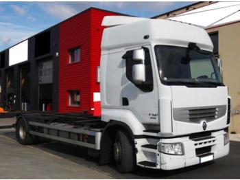 Kontejnerski tovornjak/ Tovornjak z zamenljivim tovoriščem Renault PREMIUM 460 DXI 19 T 4x2 Porte-conteneur: slika 1