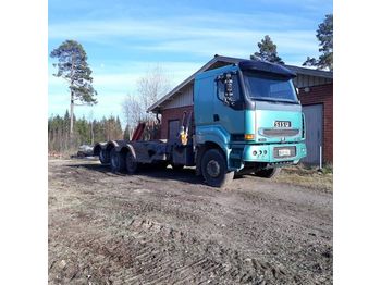 Tovornjak avtotransporter SISU E12 480 8x2 metsäkoneritilä: slika 1