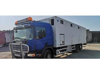 Tovornjak za prevoz živine Scania P124LB6X2*4NB420 2 floors animal truck: slika 1