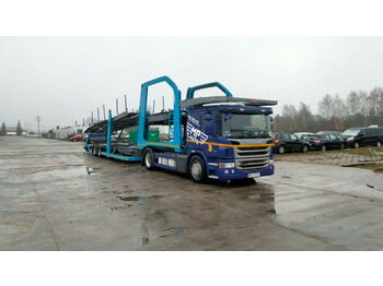 Tovornjak avtotransporter Scania P450+EUROLOHR 1.22 EVOLUTION: slika 1