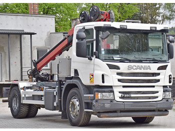 Scania P 250 * HMF 635 K2 + FUNK * TOPZUSTAND  - Tovornjak z dvigalom, Tovornjak-šasija: slika 4