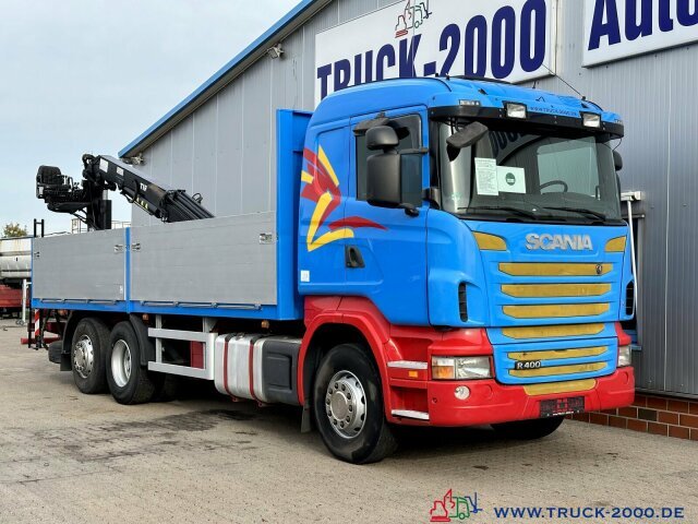 Tovornjak s kesonom, Tovornjak z dvigalom Scania R400 Atlas Tirre 191L 9m=1,7t. 7m Ladefl. 1.Hand: slika 13
