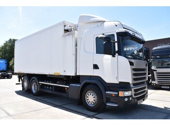 Tovornjak hladilnik Scania R410 HL 6x2MNB - RETARDER - EURO 6 - 596 TKM - NAVI - FULL AIR - THERMO KING - ELEVATOR -: slika 1