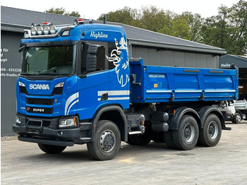 Tovornjak prekucnik Scania R500 XT 6x6 mit Meiler Dreiseiten Kipper: slika 1