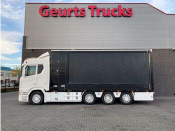 Tovornjak avtotransporter Scania R580 V8 NGS 8X4 TRIDEM OPIJWAGEN/MACHINE TRANSPO: slika 1