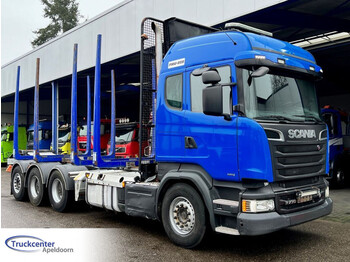 Tovornjak za prevoz lesa Scania R730 V8 8x4 Big axles, Retarder, PTO, Highline.: slika 1