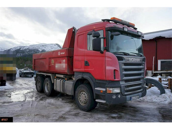 Tovornjak prekucnik Scania R 620 6x4 365.000 km. Steel suspension and manual: slika 1