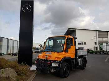 Mercedes-Benz UNIMOG U300 4x4 Hydraulik Standheizung Klima  - Tovornjak s kesonom