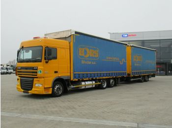 Tovornjak s ponjavo DAF FAR XF105.460 EURO 5 EEV,SEC.AIR COND.+ PANAV