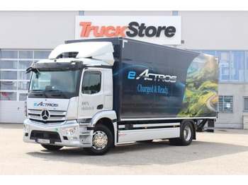 Tovornjak zabojnik Mercedes-Benz eActros 300 L Distronic Spur-Ass Totwinkel M-Fhs