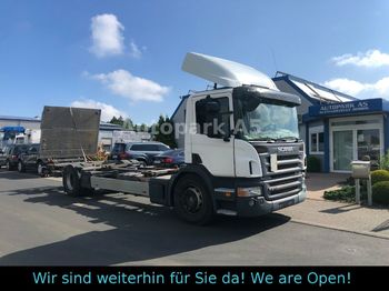 Tovornjak zabojnik Scania Wechselfahrgestell P270 4x2 Klima LBW