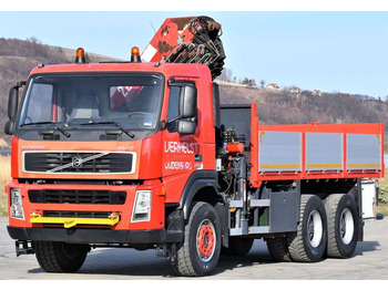 Tovornjak z dvigalom Volvo FM 12 380 Pritsche 5,20m + HMF 2223 K5+FUNK/6x6: slika 4