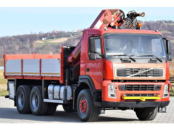 Tovornjak z dvigalom Volvo FM 12 380 Pritsche 5,20m + HMF 2223 K5+FUNK/6x6: slika 3