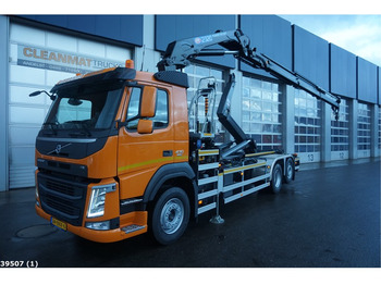 Kotalni prekucni tovornjak, Tovornjak z dvigalom Volvo FM 440 HMF 23 ton/meter laadkraan: slika 1