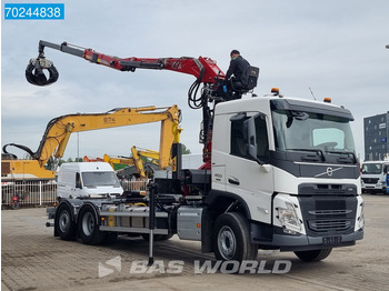 Nov Kotalni prekucni tovornjak, Tovornjak z dvigalom Volvo FM 460 6X2 Penz Crane 15Z9.50R Hyva 20-57-S VEB Liftachse: slika 3