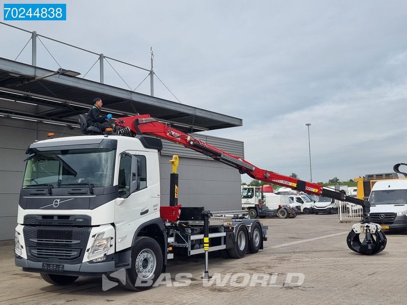 Nov Kotalni prekucni tovornjak, Tovornjak z dvigalom Volvo FM 460 6X2 Penz Crane 15Z9.50R Hyva 20-57-S VEB Liftachse: slika 6