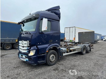 Kontejnerski tovornjak/ Tovornjak z zamenljivim tovoriščem MERCEDES-BENZ Actros