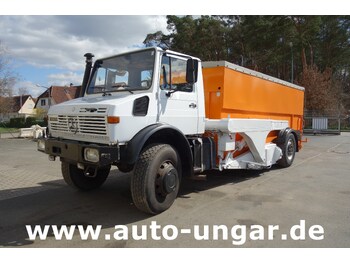 Kontejnerski tovornjak/ Tovornjak z zamenljivim tovoriščem UNIMOG