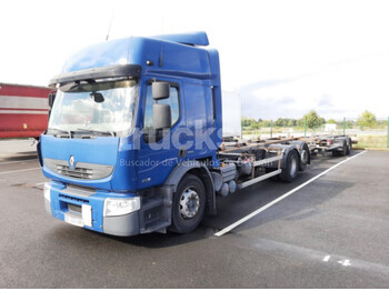 Kontejnerski tovornjak/ Tovornjak z zamenljivim tovoriščem RENAULT Premium 430