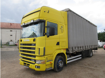 Kontejnerski tovornjak/ Tovornjak z zamenljivim tovoriščem SCANIA R114