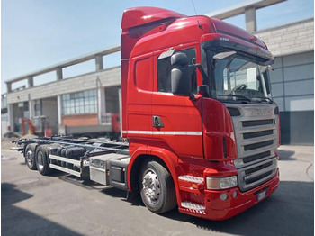 Kontejnerski tovornjak/ Tovornjak z zamenljivim tovoriščem SCANIA R 400