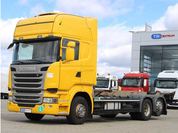 Kontejnerski tovornjak/ Tovornjak z zamenljivim tovoriščem SCANIA R 410