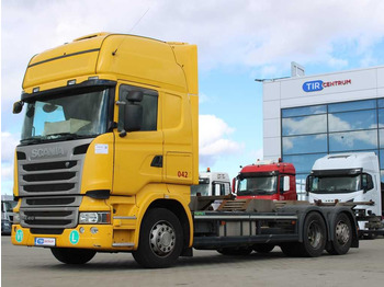 Kontejnerski tovornjak/ Tovornjak z zamenljivim tovoriščem SCANIA R 410