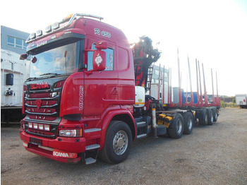 Tovornjak za prevoz lesa SCANIA R 450