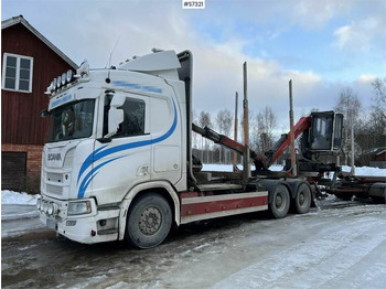 Tovornjak za prevoz lesa SCANIA R 650