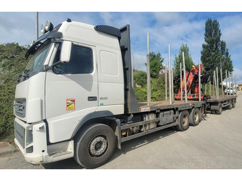 Tovornjak za prevoz lesa VOLVO FH16 600
