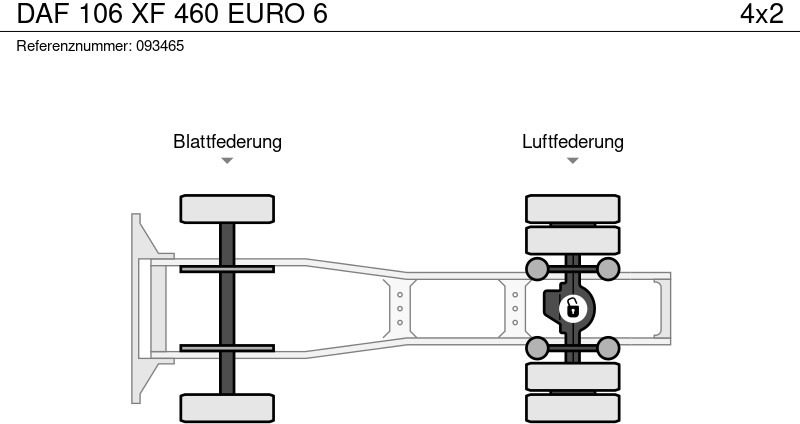 Vlačilec DAF 106 XF 460 EURO 6: slika 11