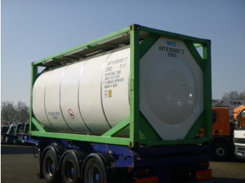 Kontejner cisterna, Polprikolica Danteco Food tank container inox 20 ft / 25 m3 / 1 comp: slika 3