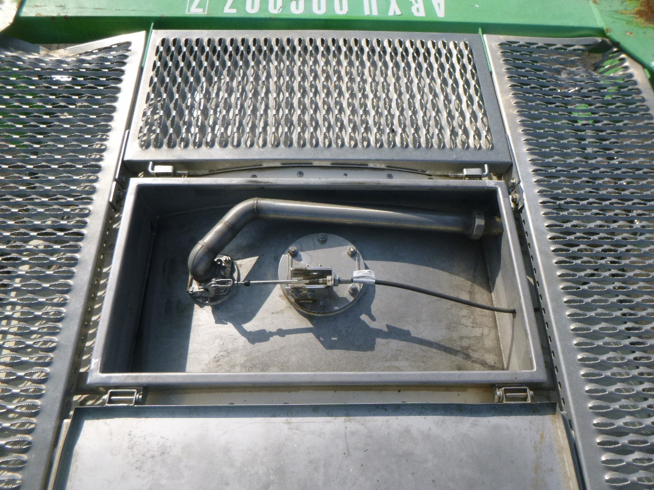 Kontejner cisterna, Polprikolica Danteco Food tank container inox 20 ft / 25 m3 / 1 comp: slika 14