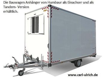 Nov Gradbeni kontejner Humbaur - Bauwagen 184222-24PF30 Einachser: slika 1
