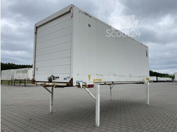 Zamenljivo tovorišče - zaboj Krone - Wechselkoffer mit Rolltor 7,45 m Glattwand: slika 1