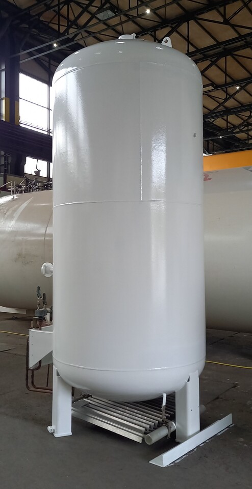 Rezervoar za skladiščenje Messer Griesheim Gas tank for oxygen LOX argon LAR nitrogen LIN 3240L: slika 4