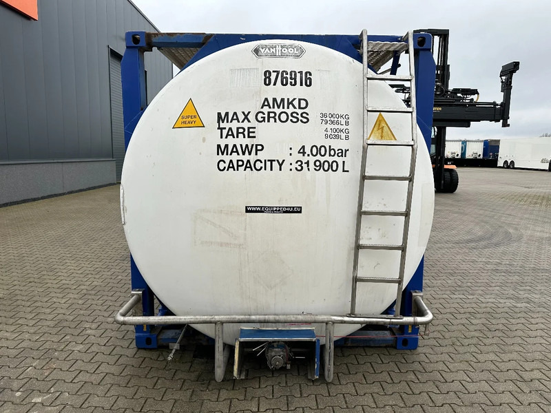 Rezervoar za skladiščenje Van Hool 20FT SWAPBODY 30.900L, UN PORTABLE T11, 5Y+CSC inspection: 08-2025: slika 6