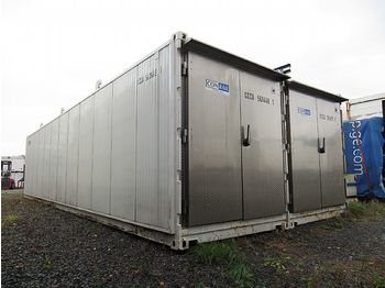 Hladilno zamenljivo tovorišče Containex - 2 x 40 Fuss Kühlcontaineranlage
