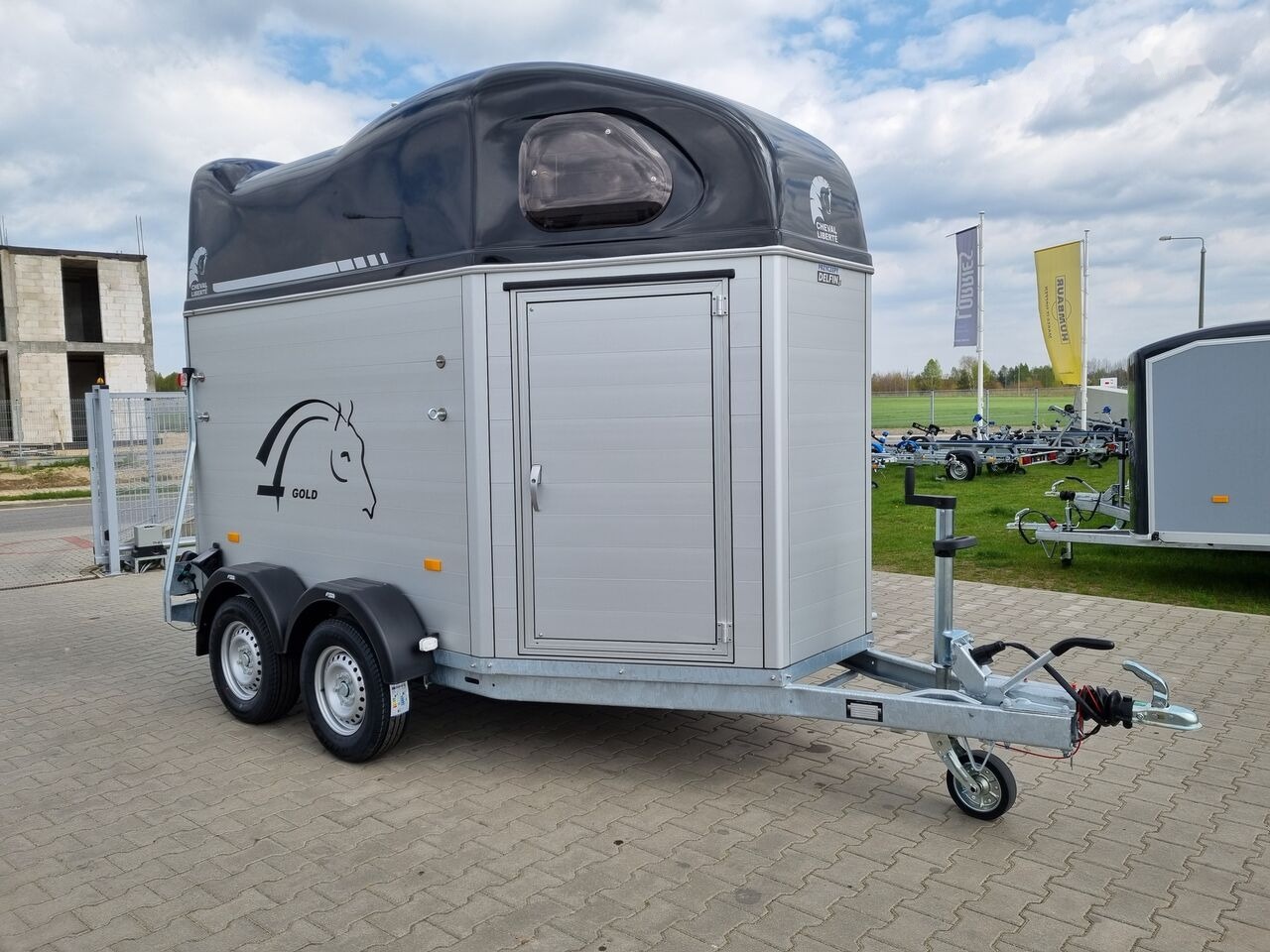 Cheval Liberté Gold First Alu for two horses with tack room 2000 kg GVW trailer - Prikolica za konje: slika 5
