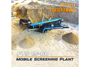 FABO FTS 15-60 MOBILE SCREENING PLANT 500-600 TPH | Ready in Stock - Mobilni drobilec: slika 1