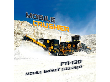 FABO FTI-130 MOBILE IMPACT CRUSHER 400-500 TPH | AVAILABLE IN STOCK - Mobilni drobilec: slika 1
