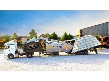 FABO TURBOMIX-100 Mobile Concrete Batching Plant - Betonarna: slika 1