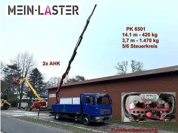 MAN TGL 8.210 Palfinger PK 6501 14m 440kg, 5+6 St. F  - Tovornjak s kesonom: slika 1