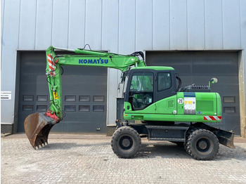 Komatsu PW160-7EO - Bager na kolesih: slika 1