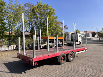 Prikolica za prevoz lesa Auwaerter X-LTL110  Tandempritsche, ausziehbar: slika 3
