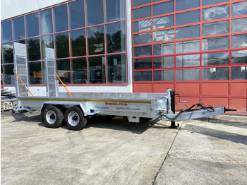 Nov Nizko noseča prikolica za transport težkih strojev Möslein TT 11-E 5,50 - 2  Tandemtieflader5,50 m x 2 m, Feuerverzinkt: slika 2