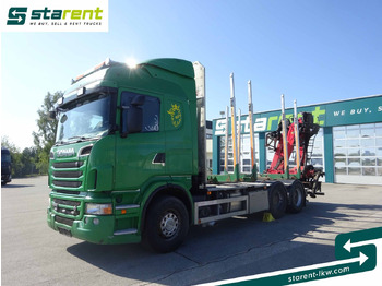 Tovornjak za prevoz lesa SCANIA R 500