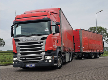 Tovornjak s ponjavo SCANIA R 450