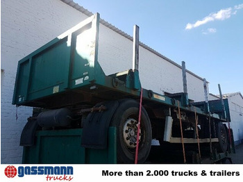 Plato/ Tovorna prikolica Anhänger Pritsche  Plateau, Rungen, 3x vorh. !: slika 4