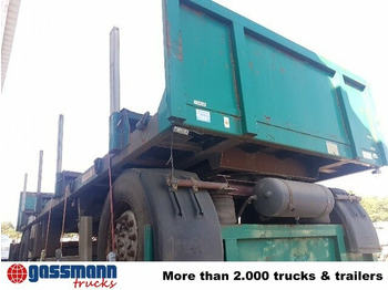 Plato/ Tovorna prikolica Anhänger Pritsche  Plateau, Rungen, 3x vorh. !: slika 3